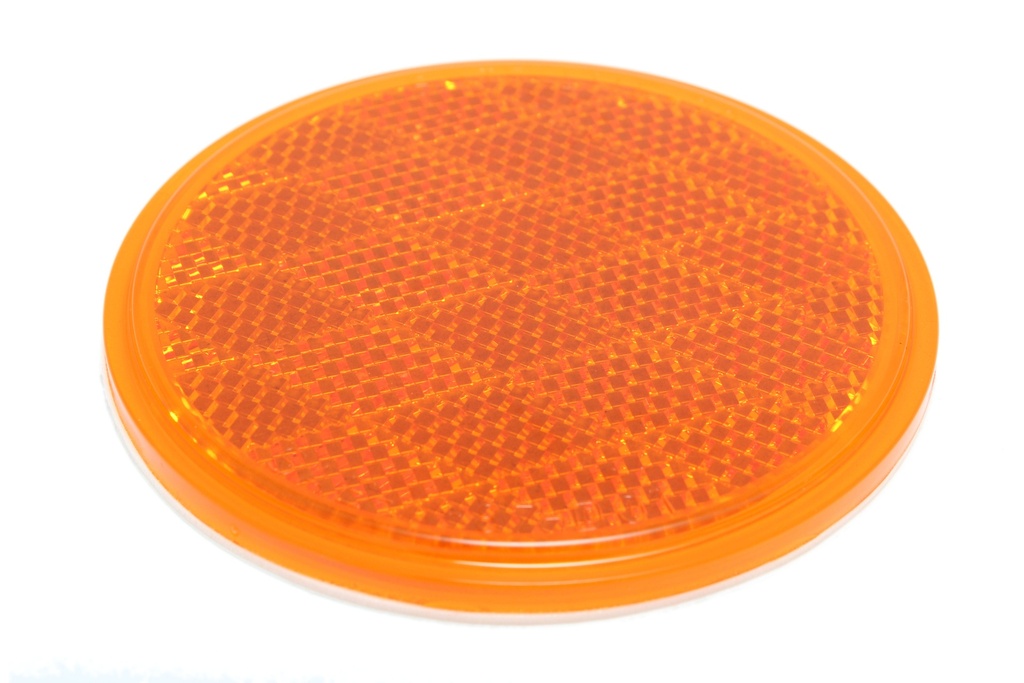 Reflector Amber With Self Adhesive