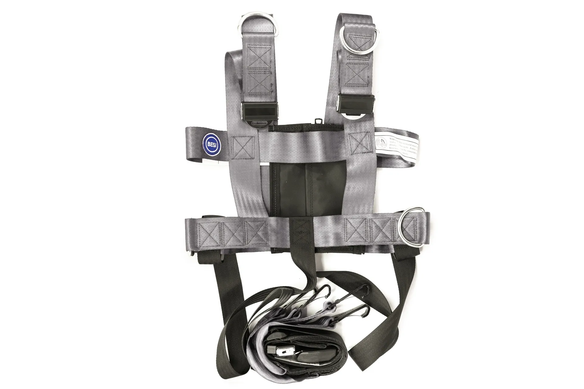 Vest, Universal, Large, Adjustable, 38" to 44", W/Crotch Strap