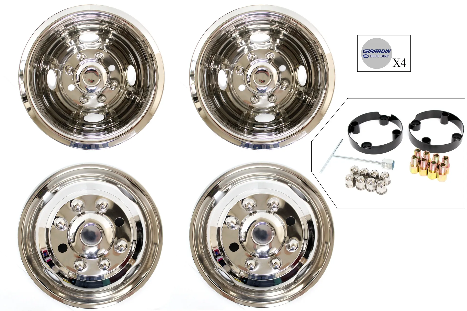 Set 4 Wheel Covers Gm Drw 2000+