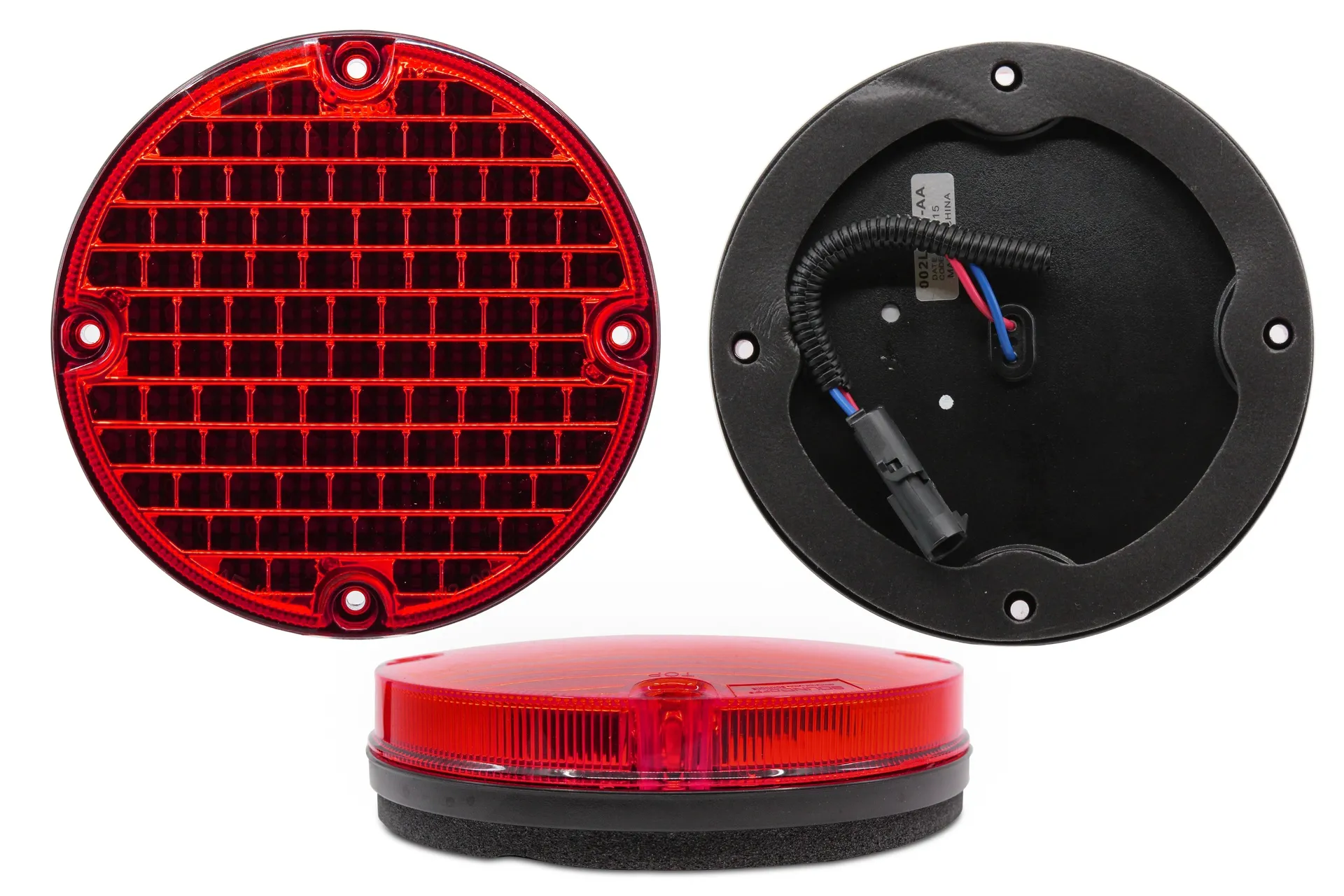 Light,Warning,Red 7",Led,Select Flash