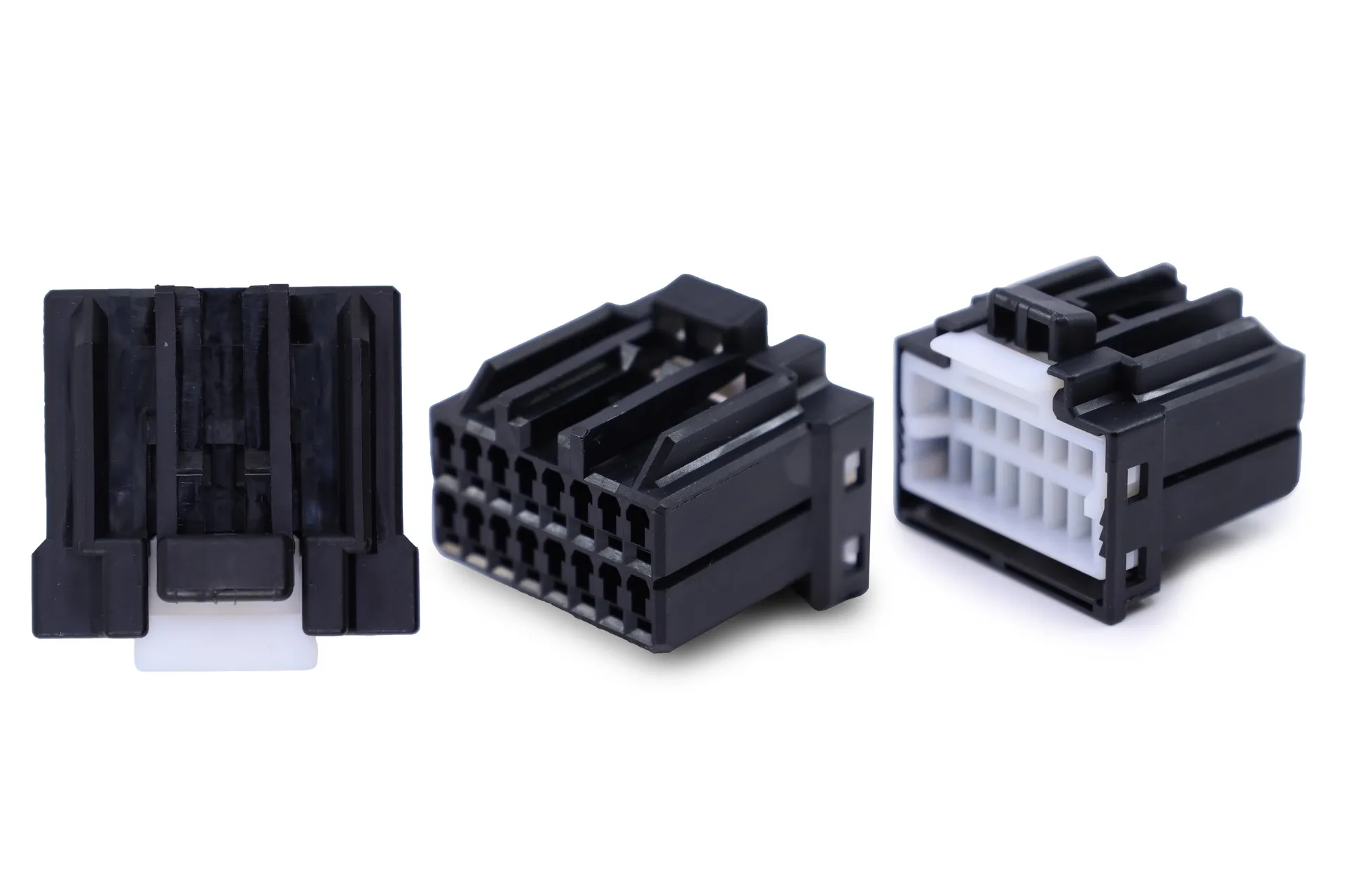 Connector Housing,16 Pos,Amp,Plug