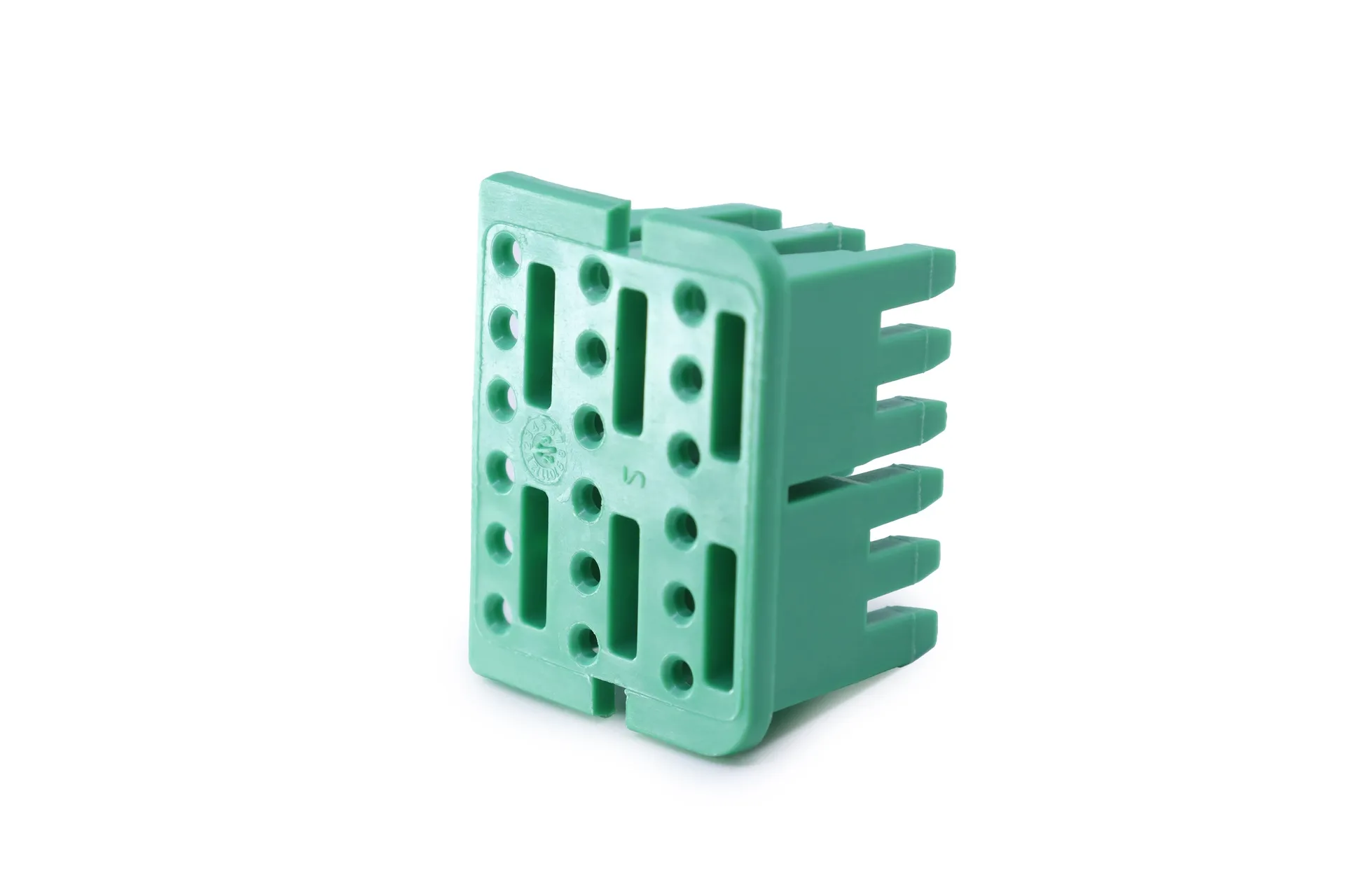 Wedge Lock 18Pos,Male,Green,Dtv,3Row