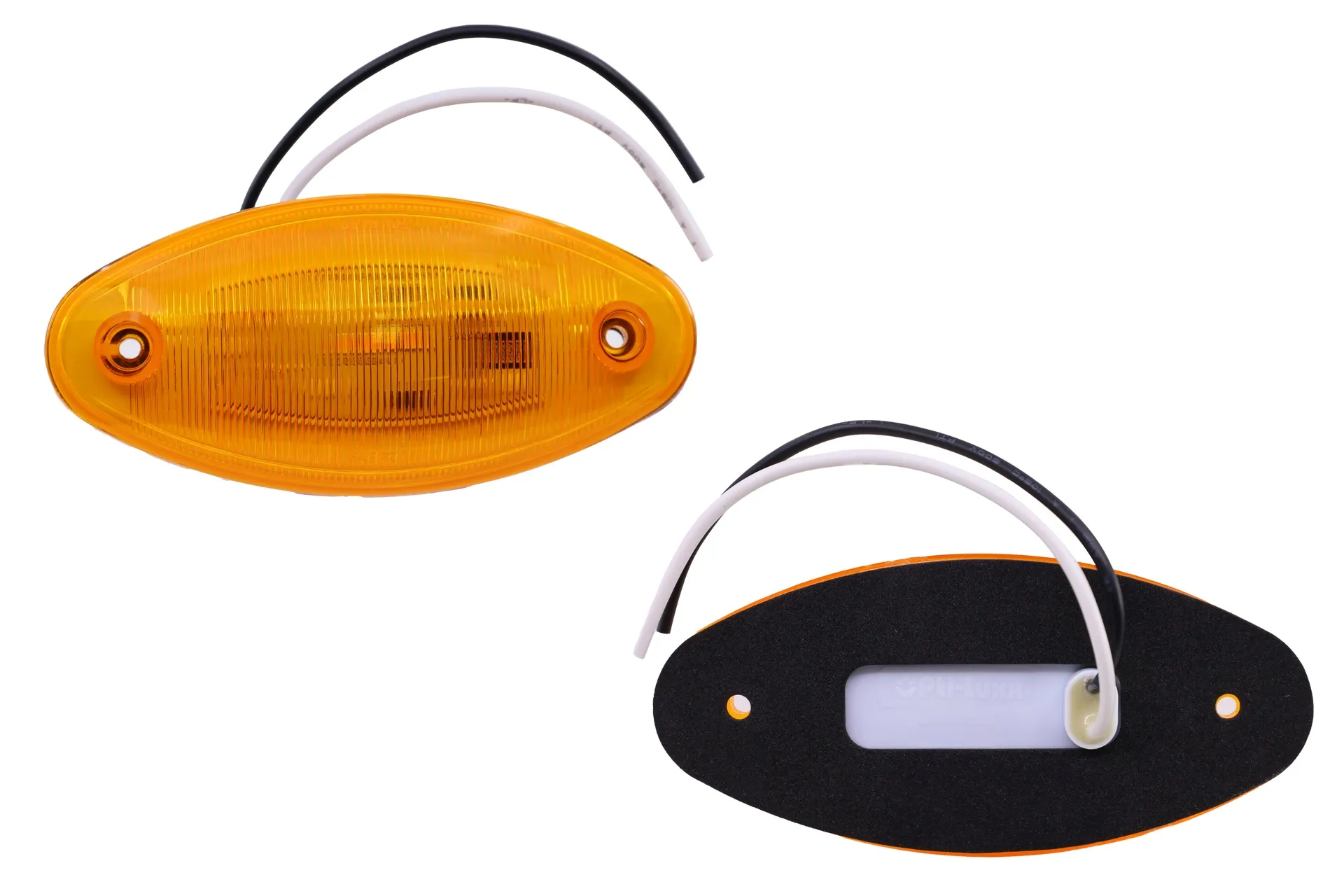 Marker Light Led,Amber,5"Oval,Ser.520