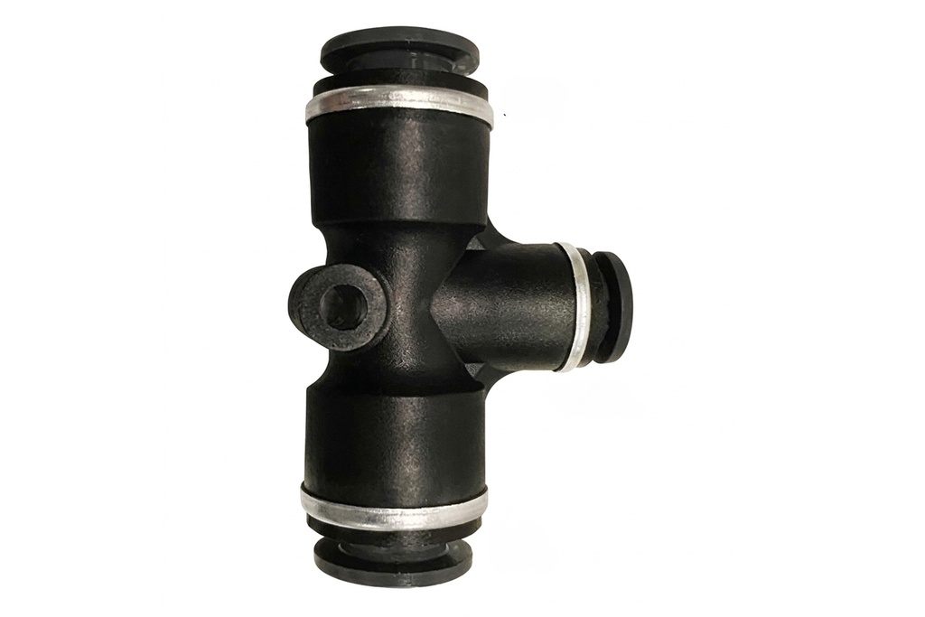Fitting, Tee, Union, .375T x .375T x .25T Branch