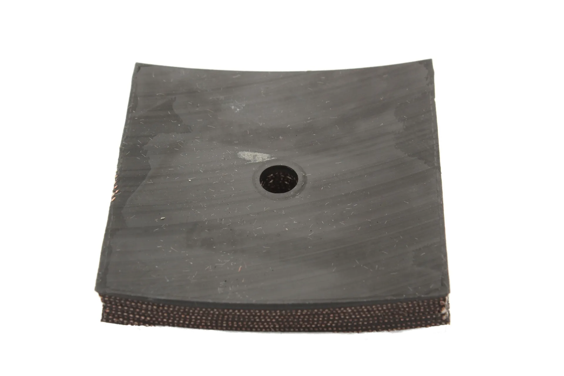 Pad,Rubber,Mtg,.25 X 2.50 X 2.50,W/.25 D