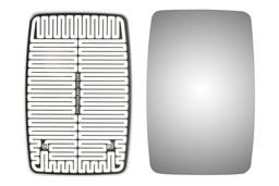 Glass,Mirror,Convex,Heated,Open View
