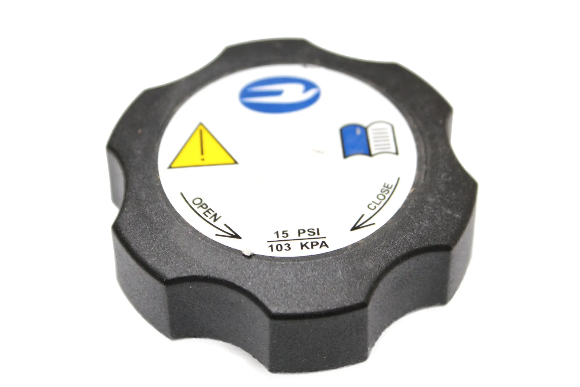 Cap,Coolant,Threaded,15Psi