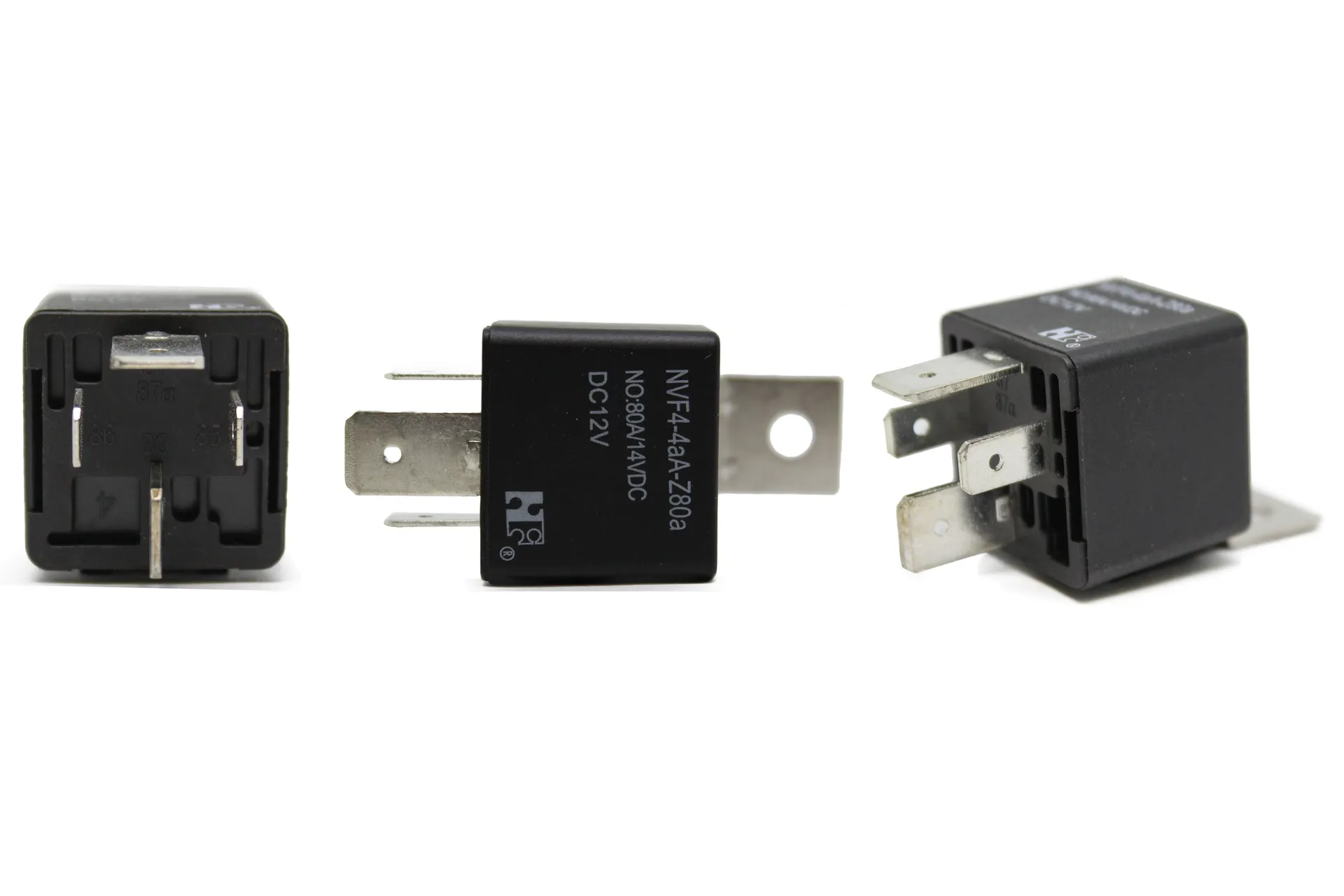 Relais, 80A, 12VDC, 4 terminaux