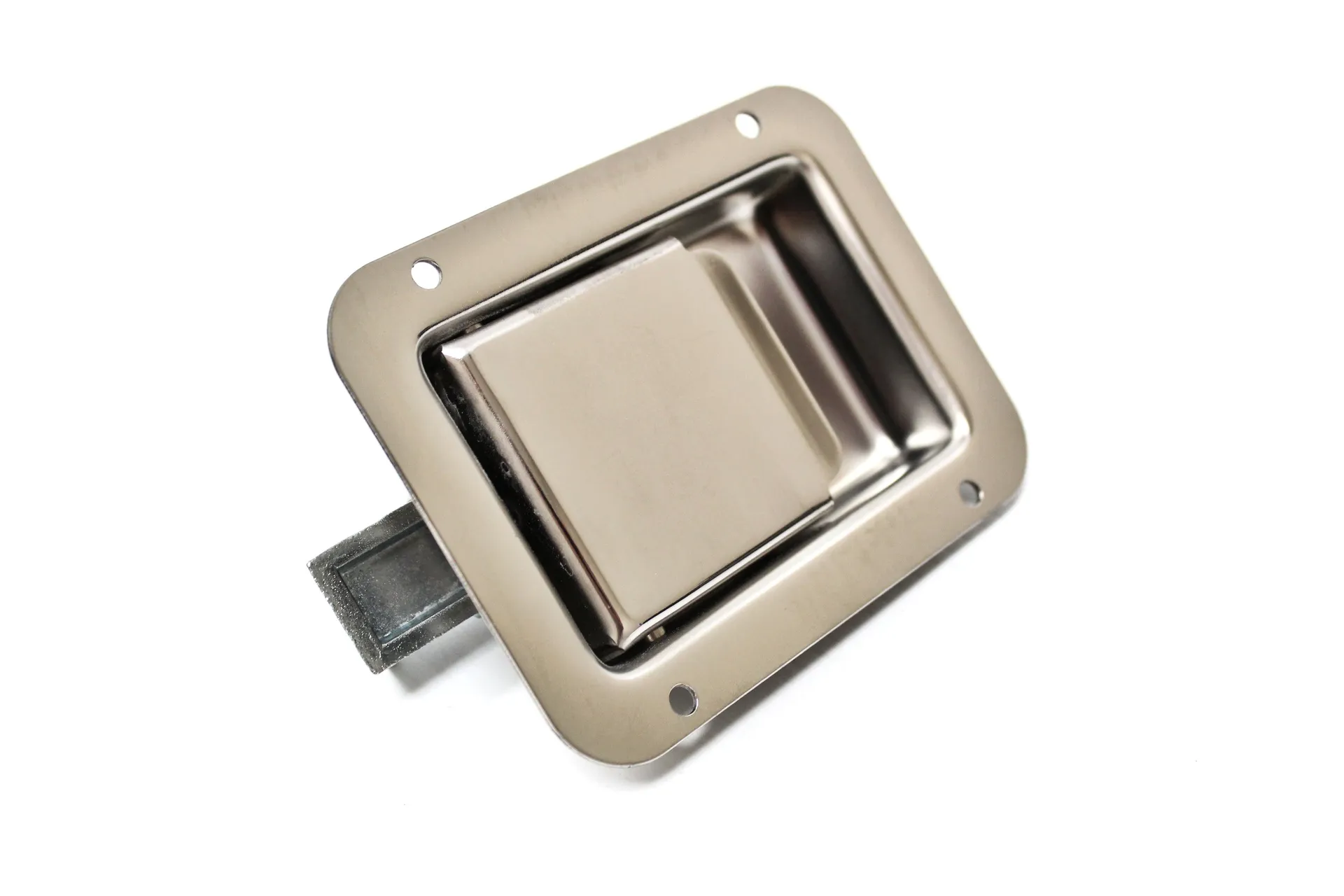 Poignee Porte Boite Batterie Acier Inox