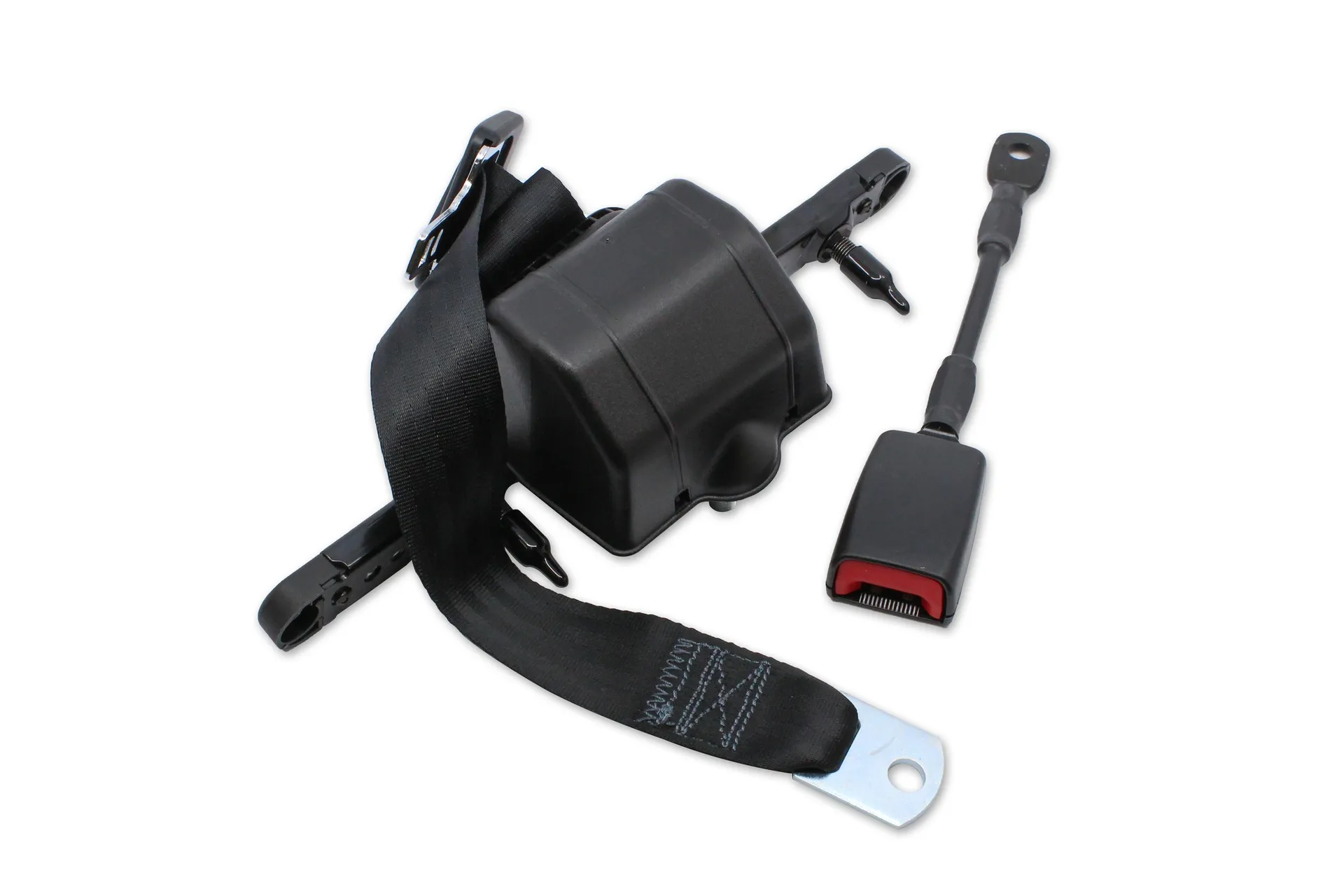 Seat Belt Assy,3 Pt,Adj D,Sgl Ret,L9,Blk