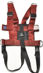 Vest, Medium, Adjustable, 30" to 36", W/Crotch Strap