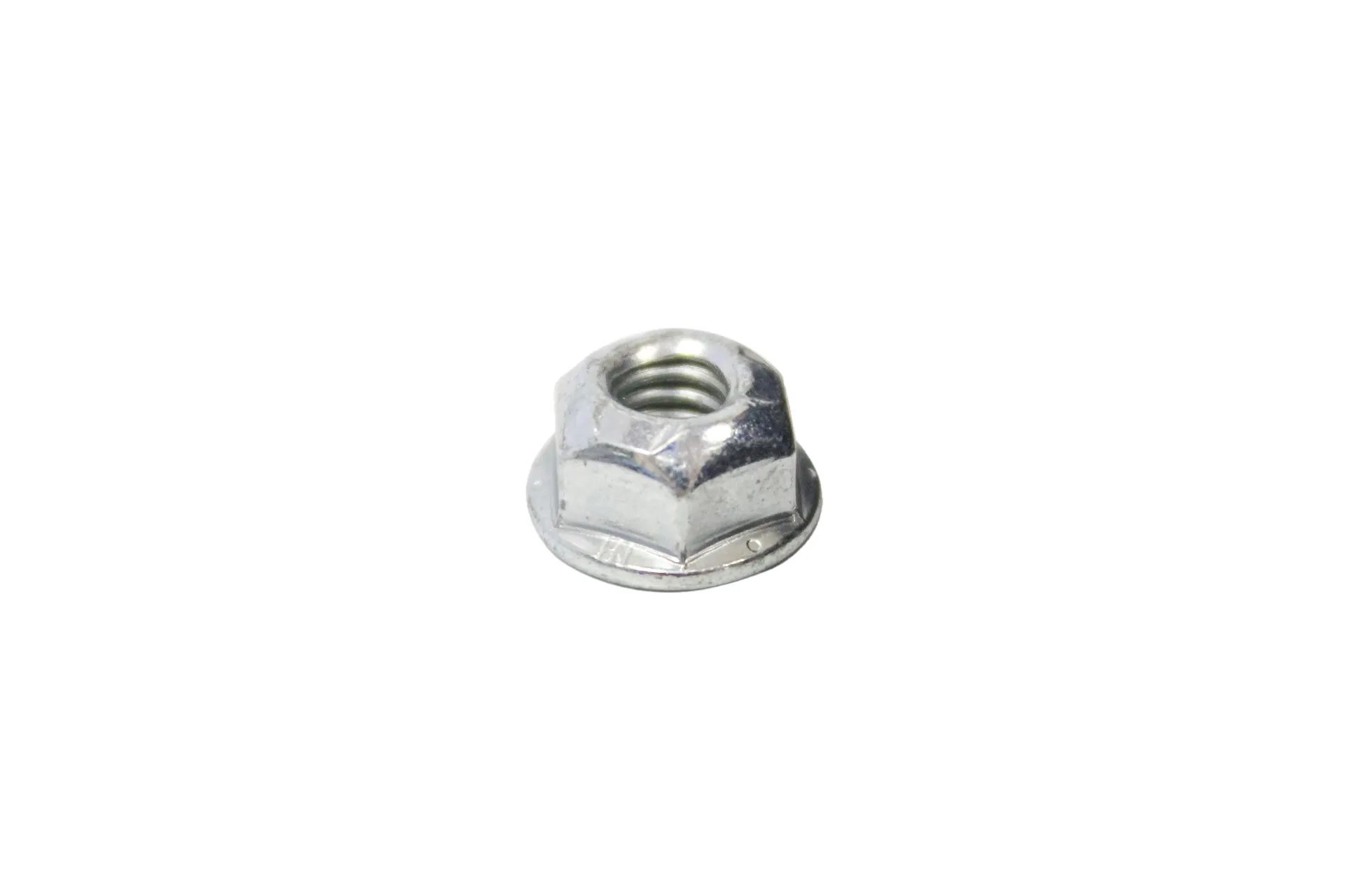 Écrou à bride, autofreiné, zinc, 1/4-20