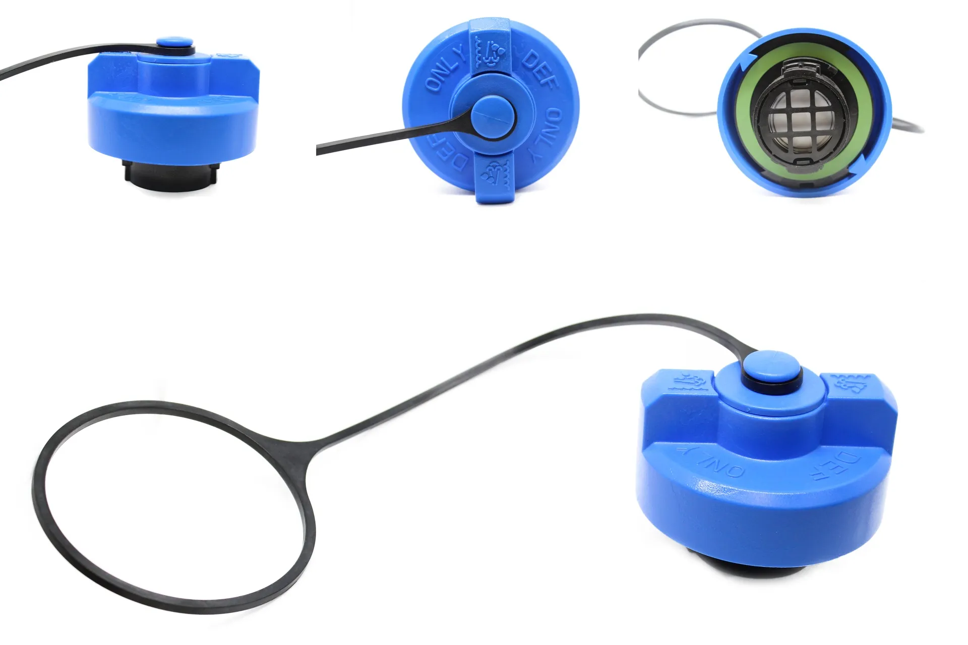 Cap Filler Def Tank W/Lanyard Non-Lockin