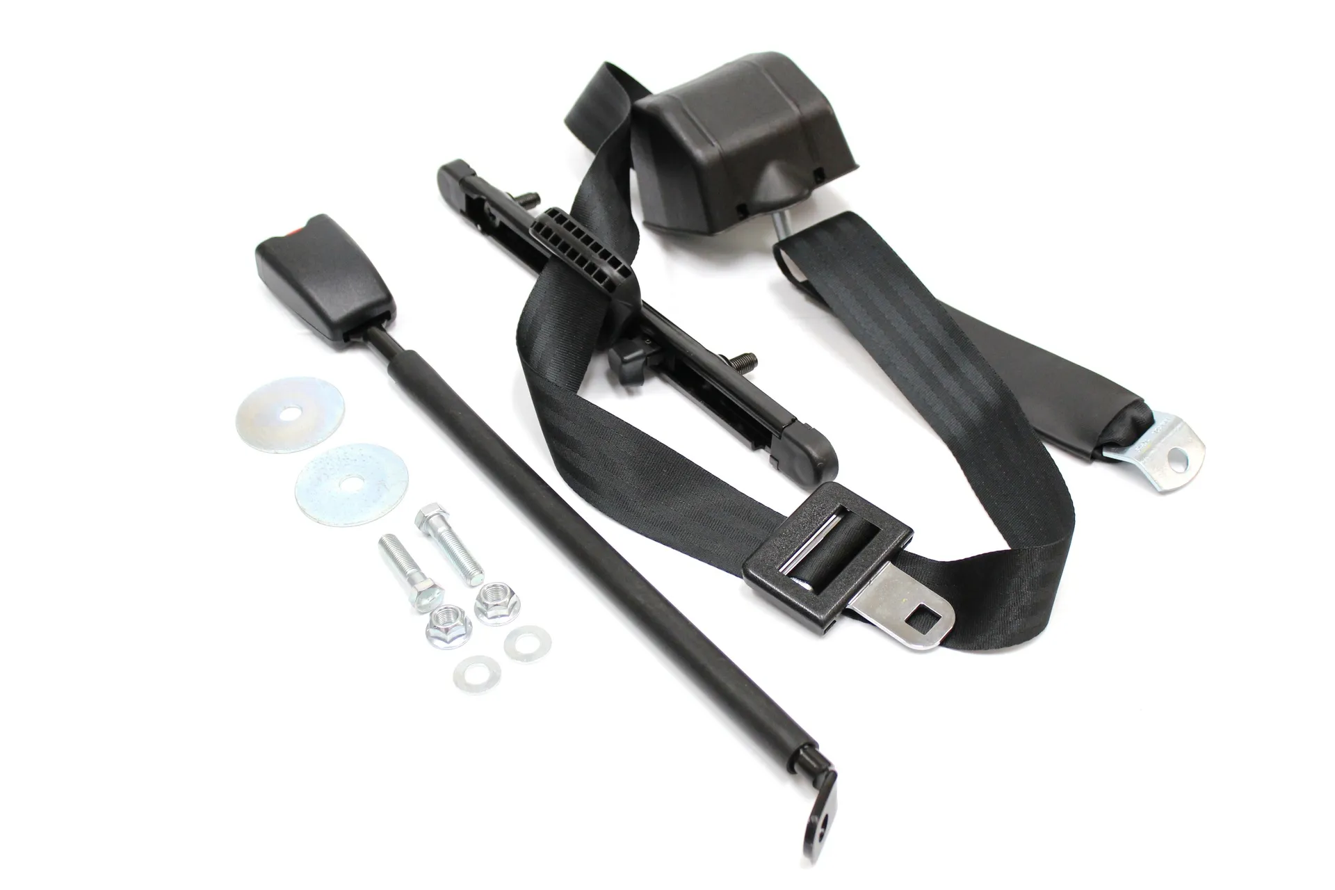 Seat Belt Assy,3 Pt,Adj D,Retr,L9 Blk,Static
