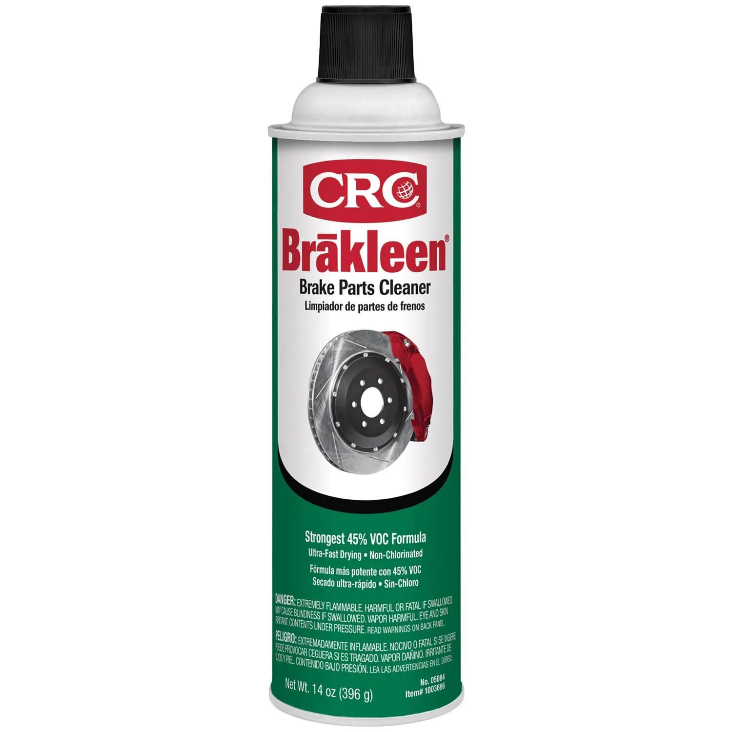 Brake Cleaner, Brakleen, Non/Chlorinated,14Oz