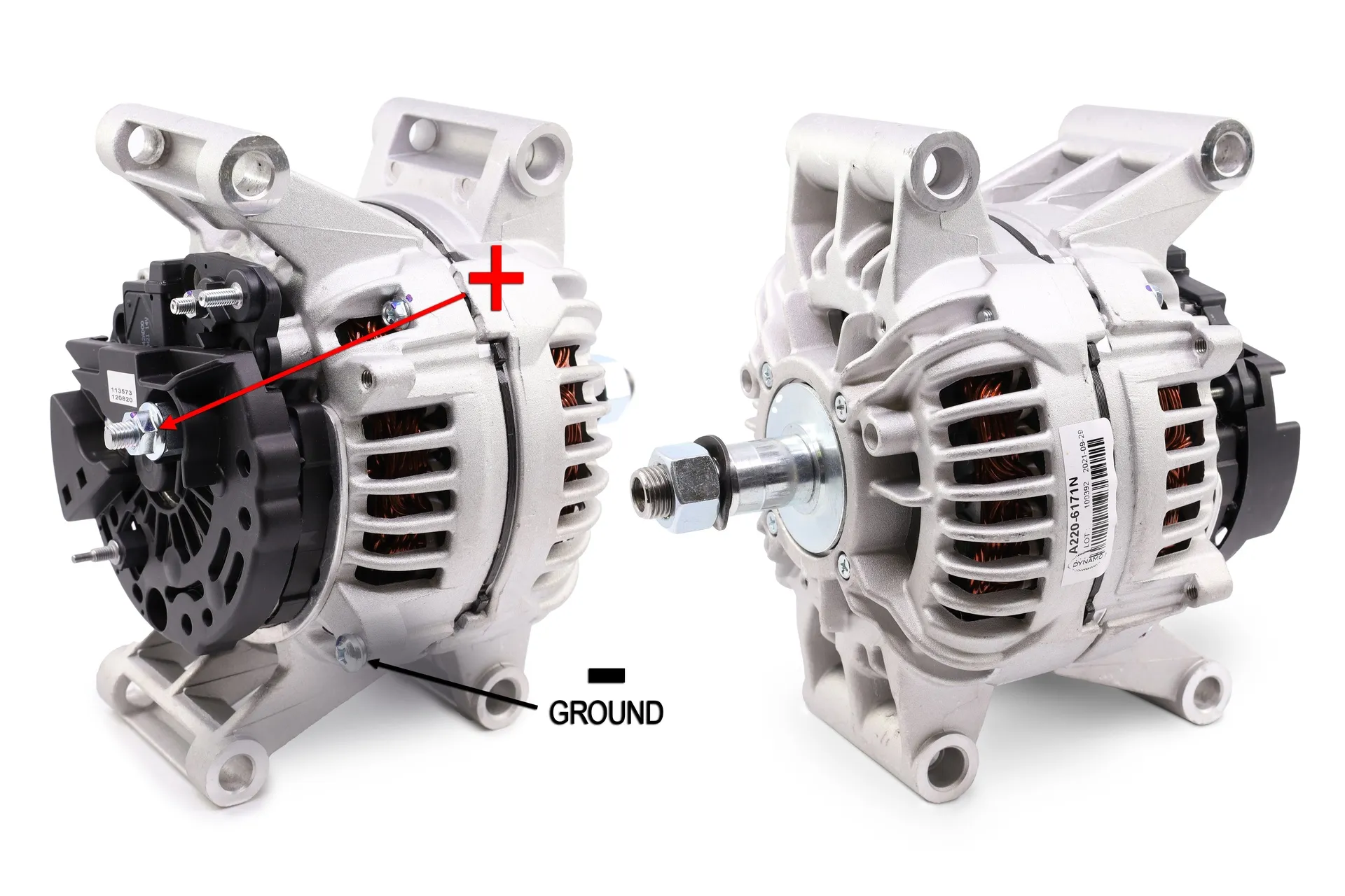 Alternator  240 Amps.