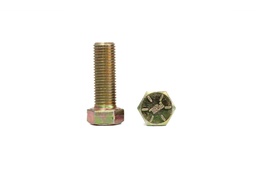 Capscrew, hexagonal, Gr 8, Zinc, 7/16-20X1 1/4