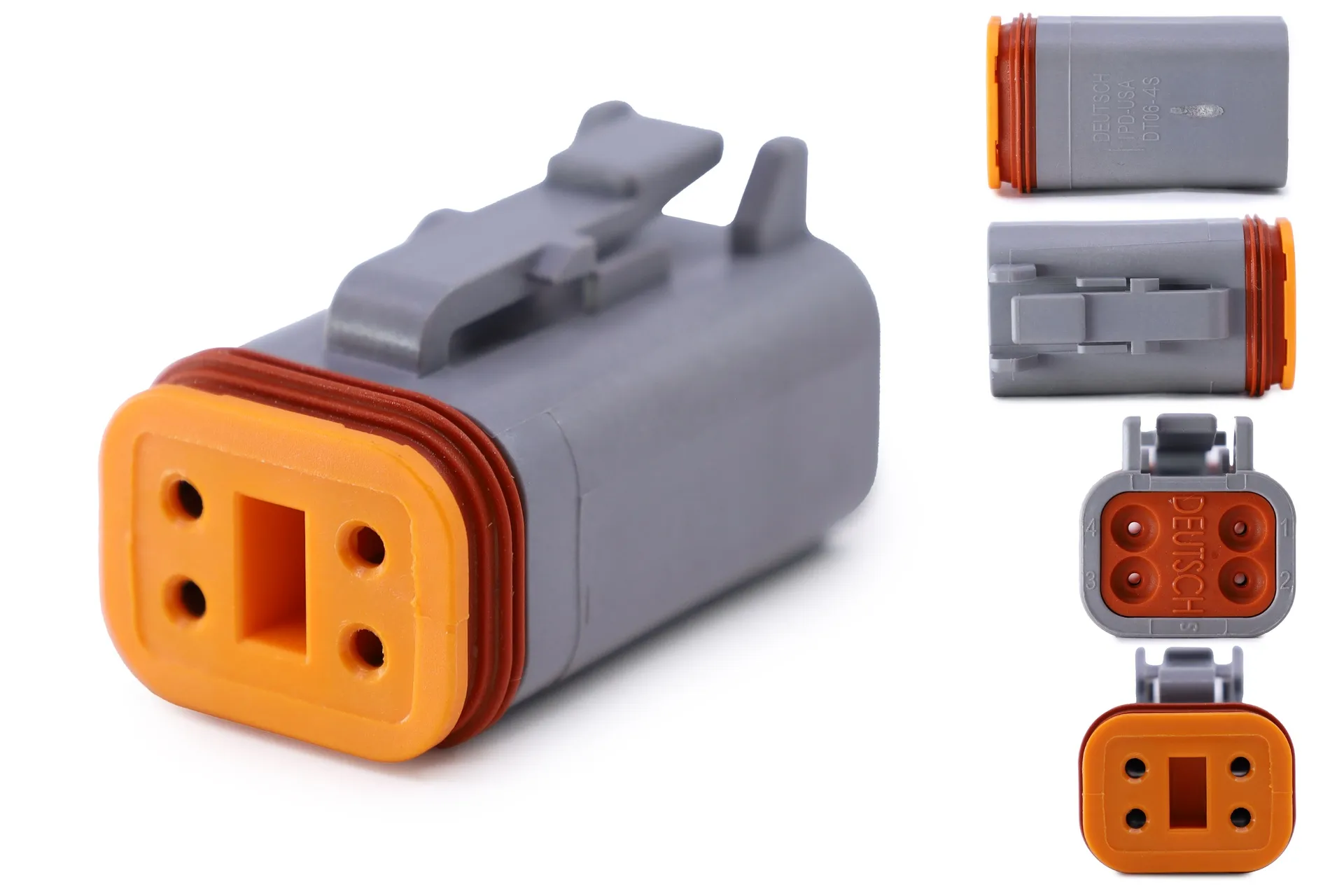 Connector Deutsch Male 4 Ways Dt