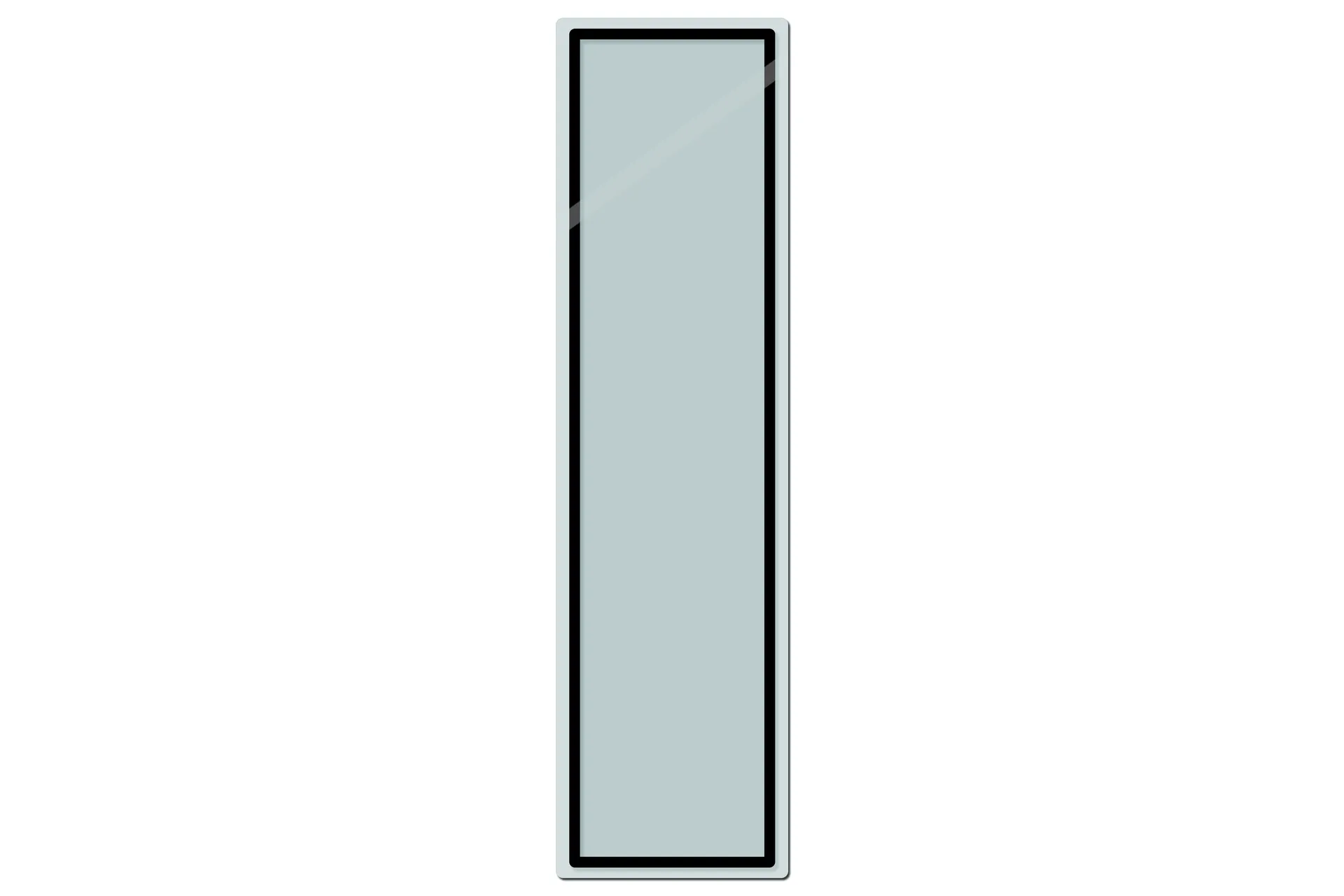 Glass Door Storm Clear 38"X10.25X.5"