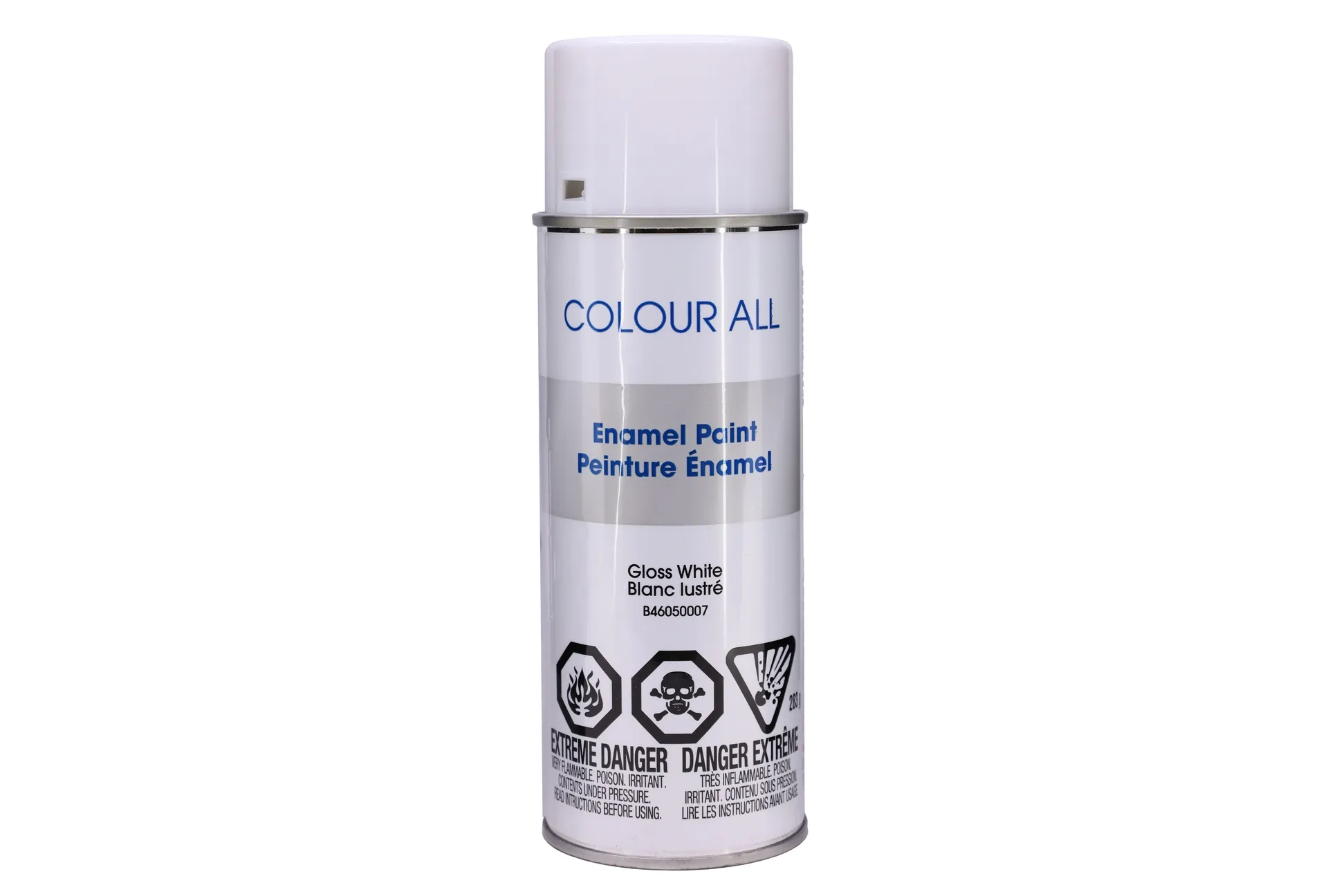 White Enamel Spray Can