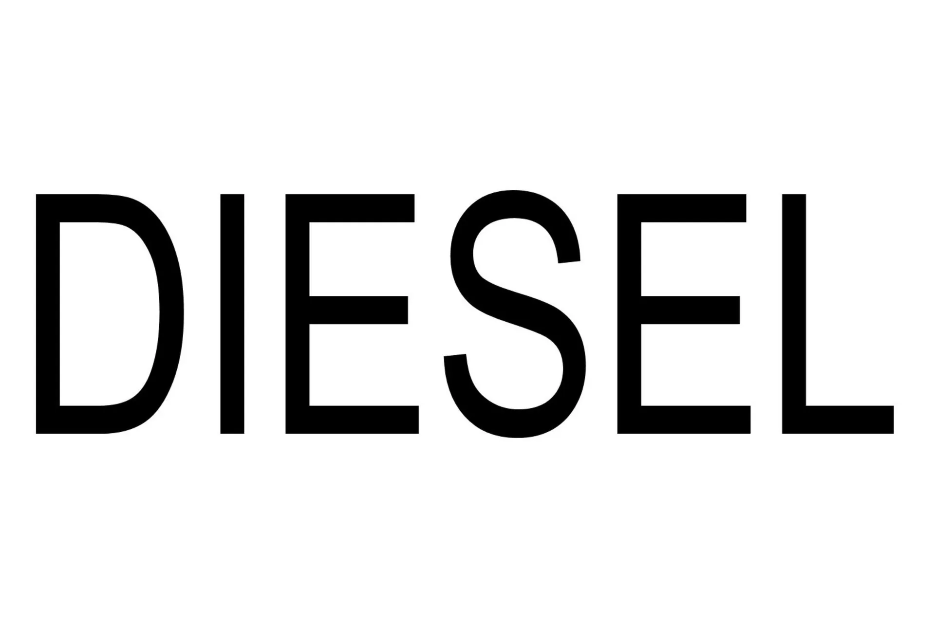 Decal "Diesel" Vinyl 1" Letters
