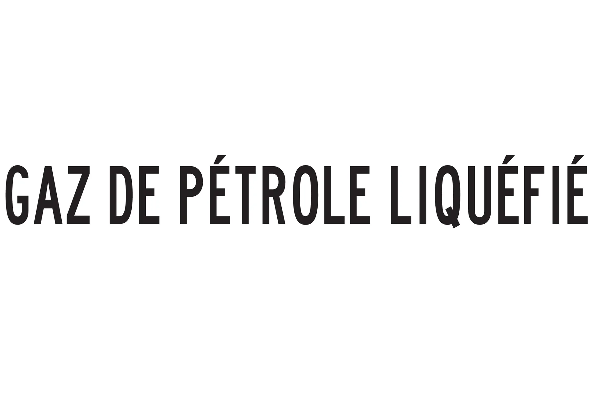 Decal "Gaz De Petrole Liquéfié"
