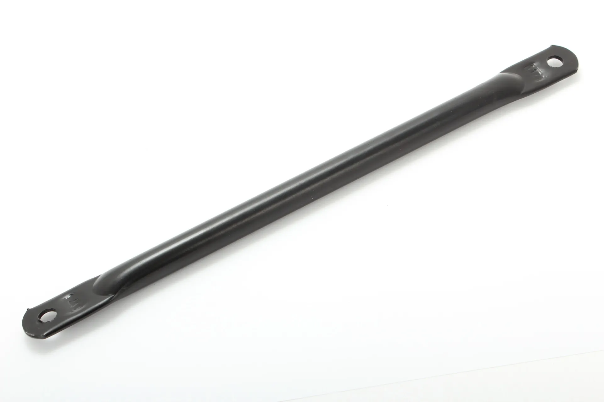 Brace,Mirr.Bell Mtg,Black,15 Twist 12"Lh