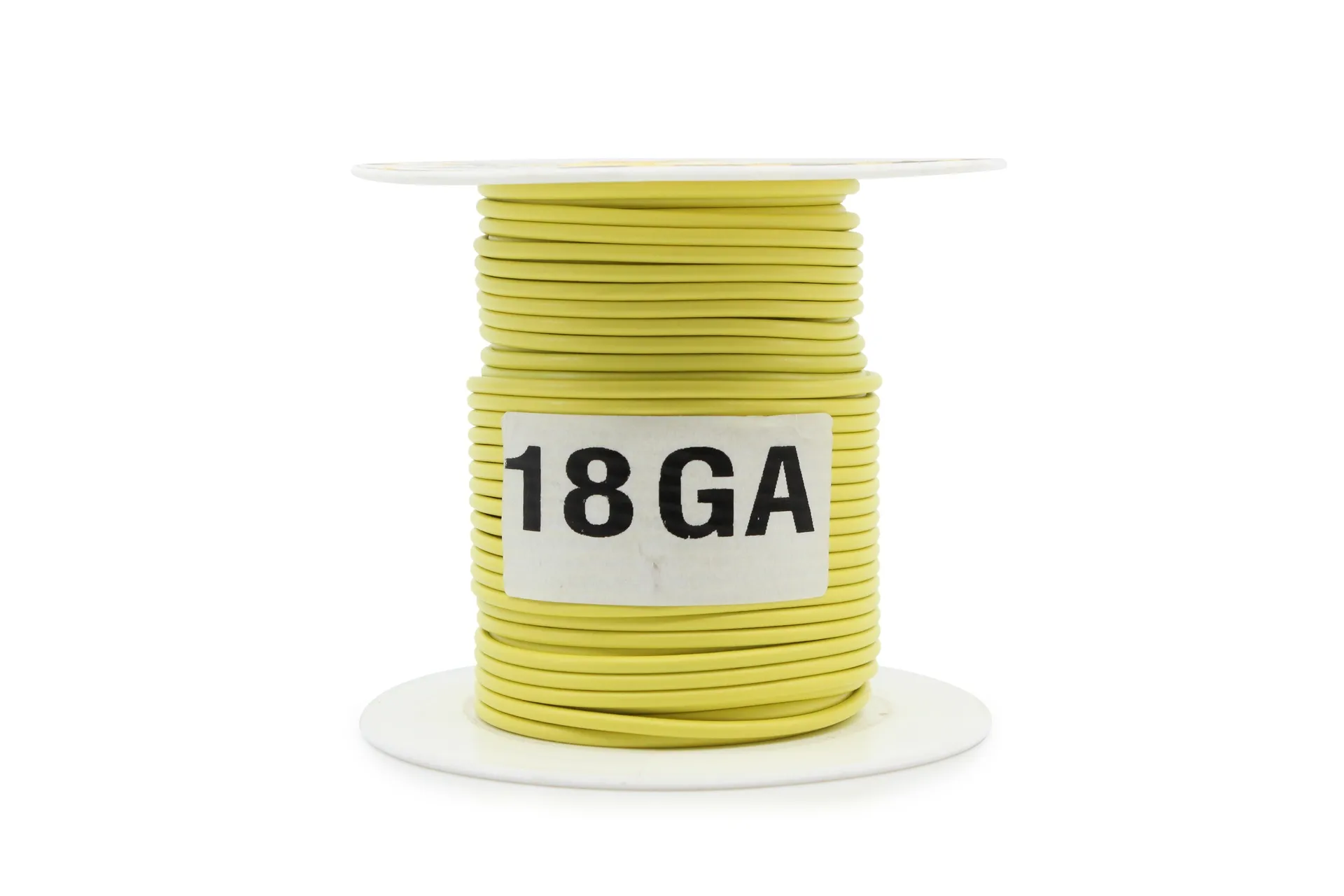 Wire Roll 18Ga Yellow 100