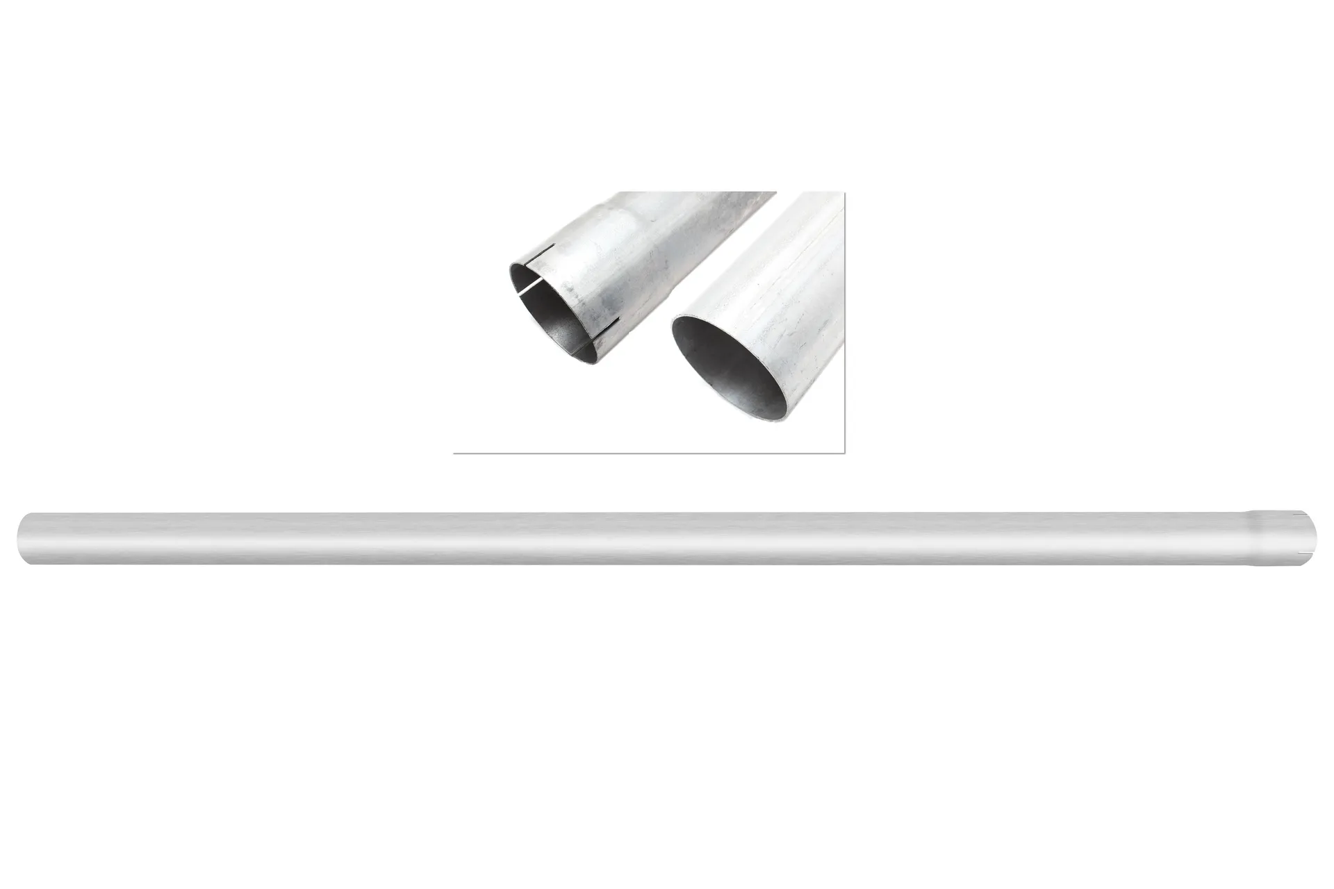 Pipe, Straight, 4"X9', Id/Od, Aluminized