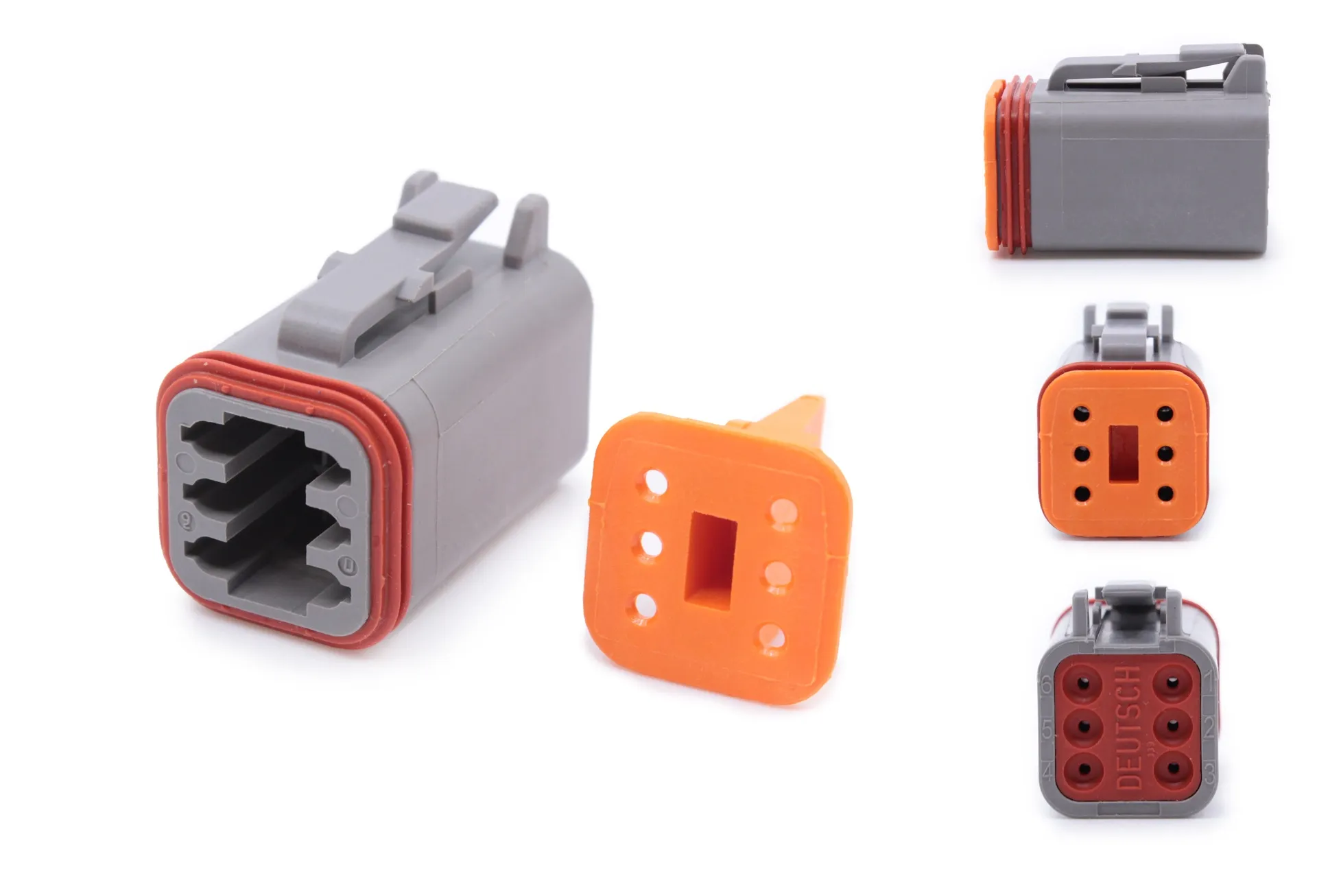 Connector,Deutsch Dt-Series,6 Ways