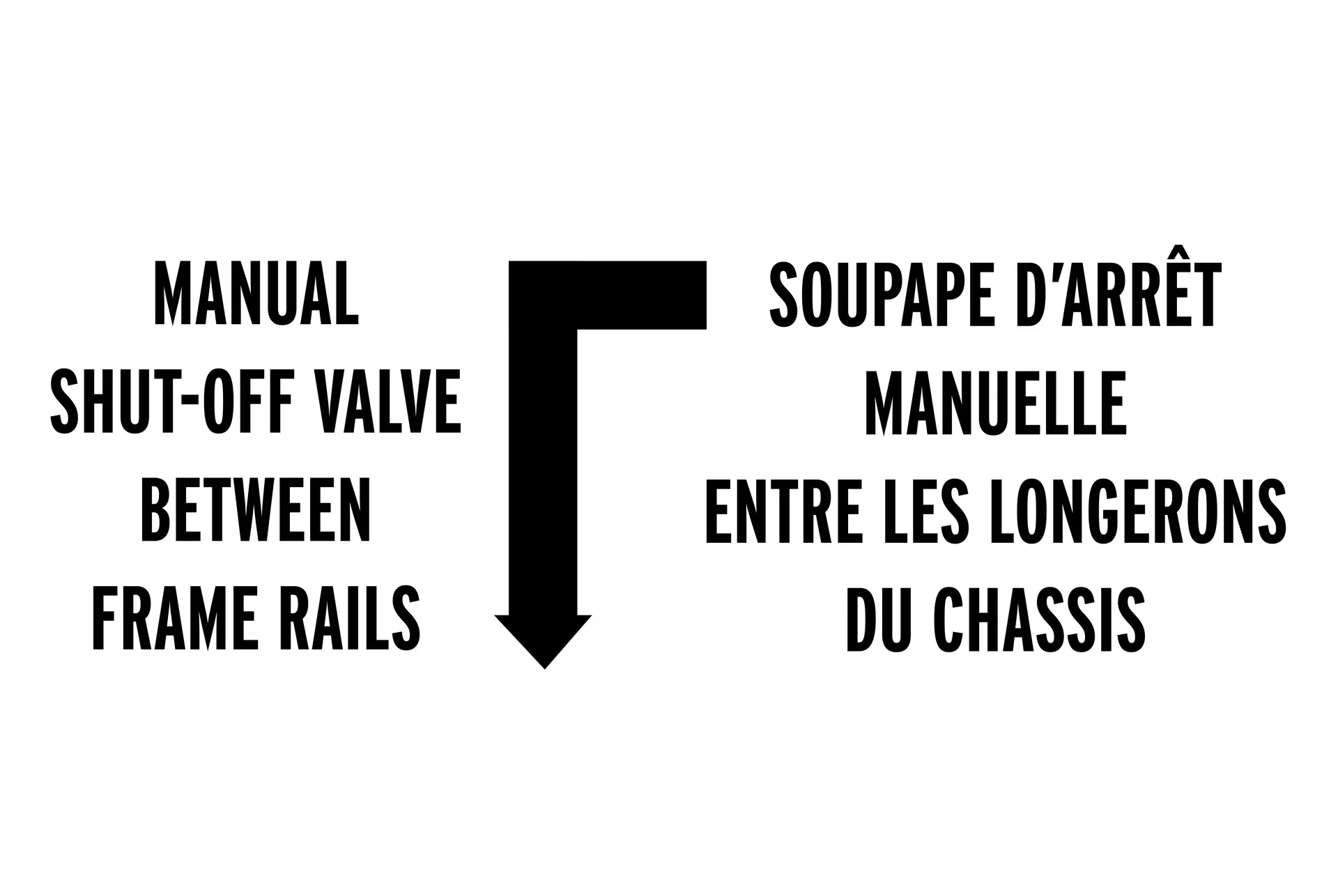 Decal,Propane,Arrow Valve,Bilingual