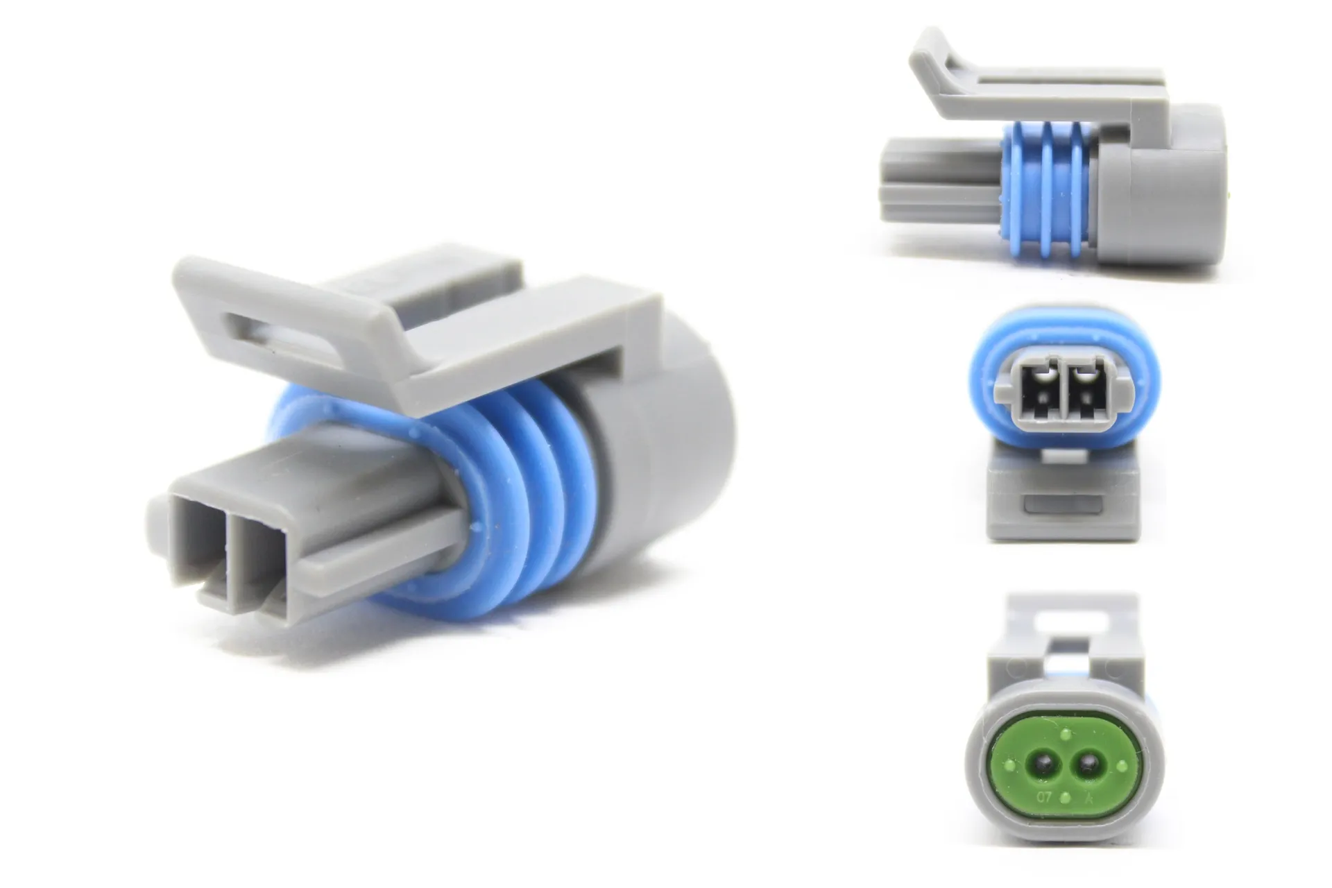 Connector 2 Way,Gray,150 Serie Mp Fem.
