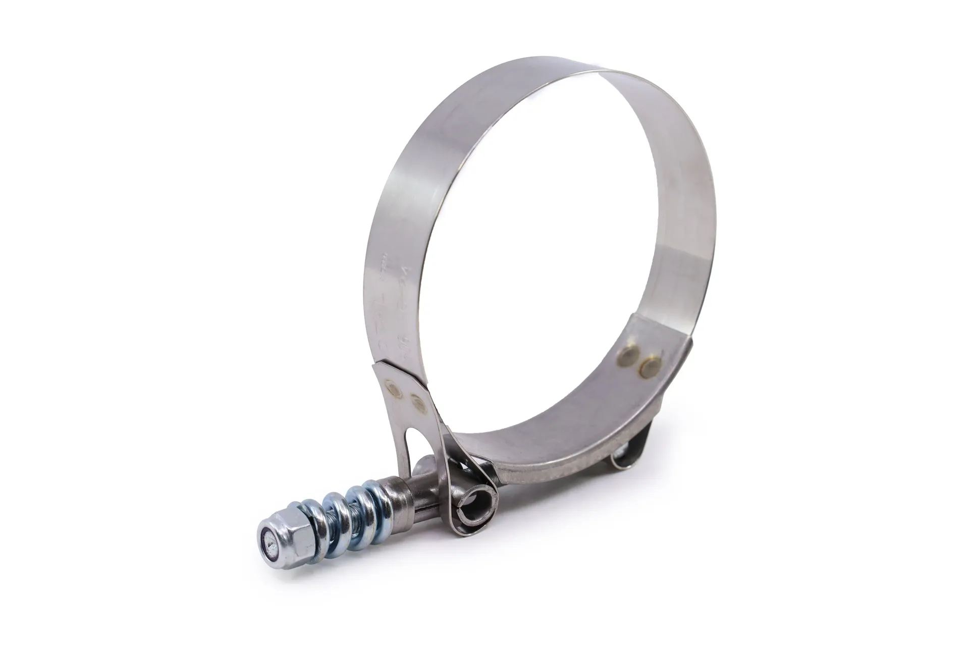 Clamp Spring Loaded 4.5-4.81Id,3/4",Ss