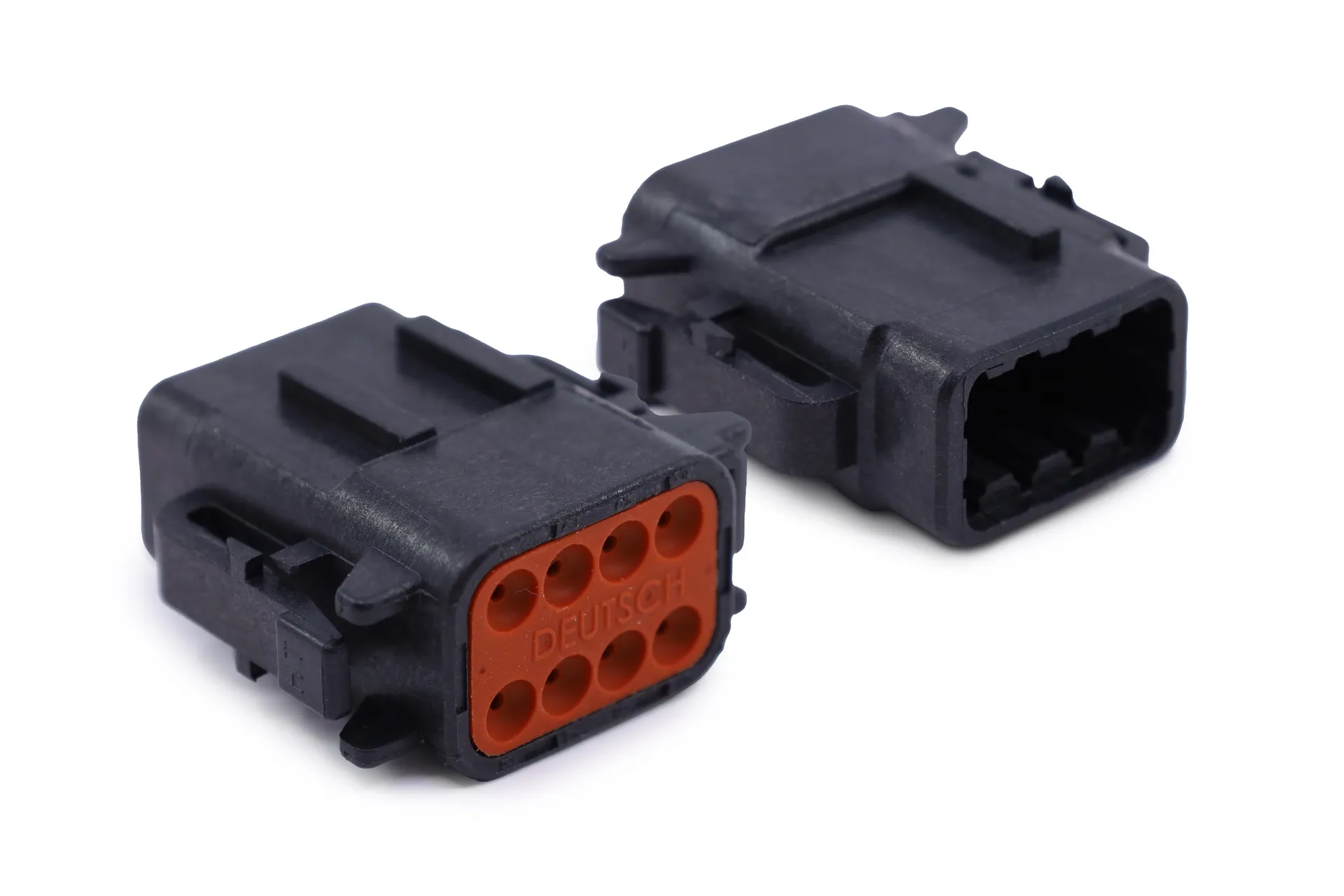 Connector Male 8 Pos,Dtm,16 To 20 Awg