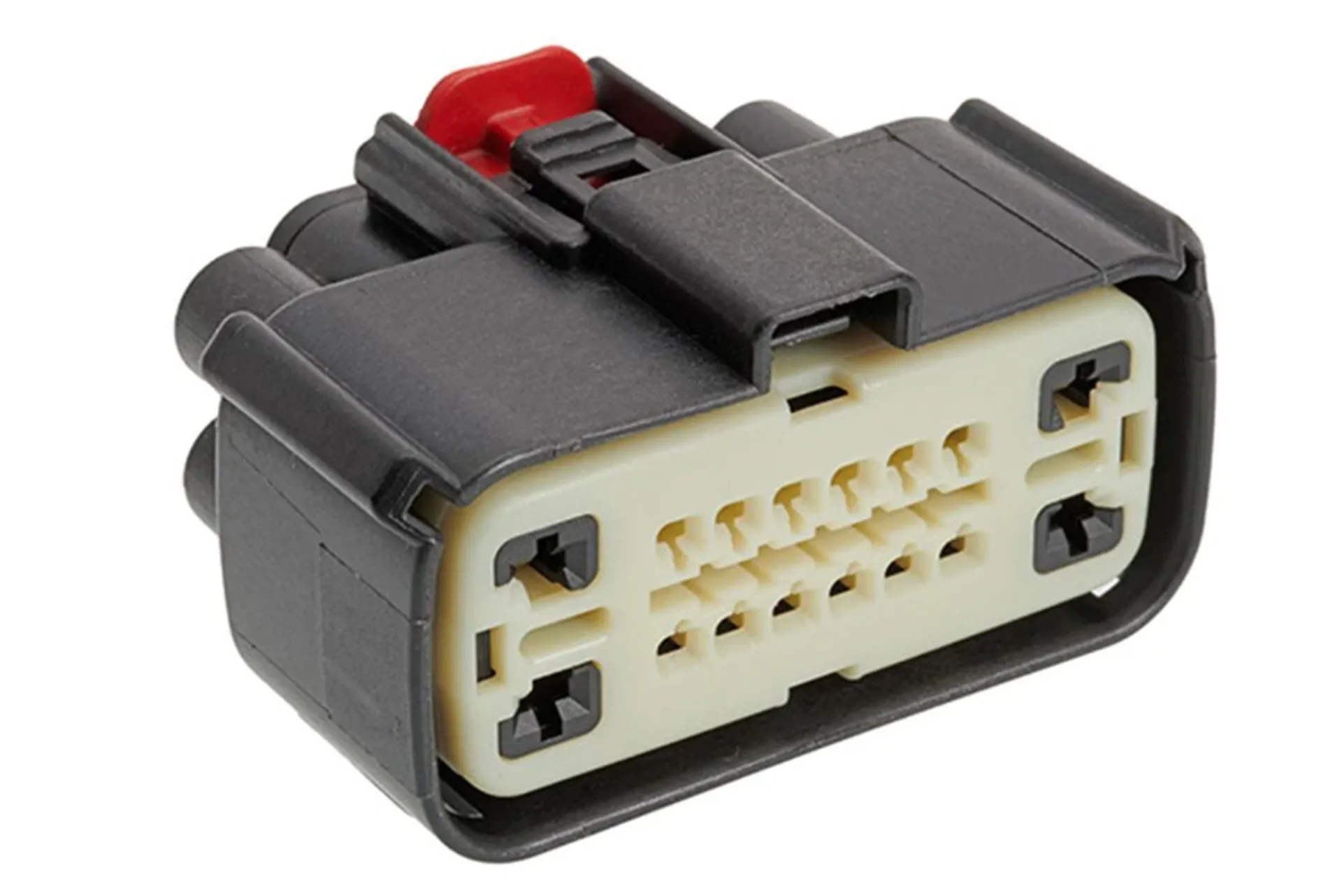 Connector,Fem,Mx150,16Po,2 Row,Hyb.Mat