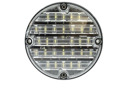 Reverse Light,7",White,Round,2 Wire Conn