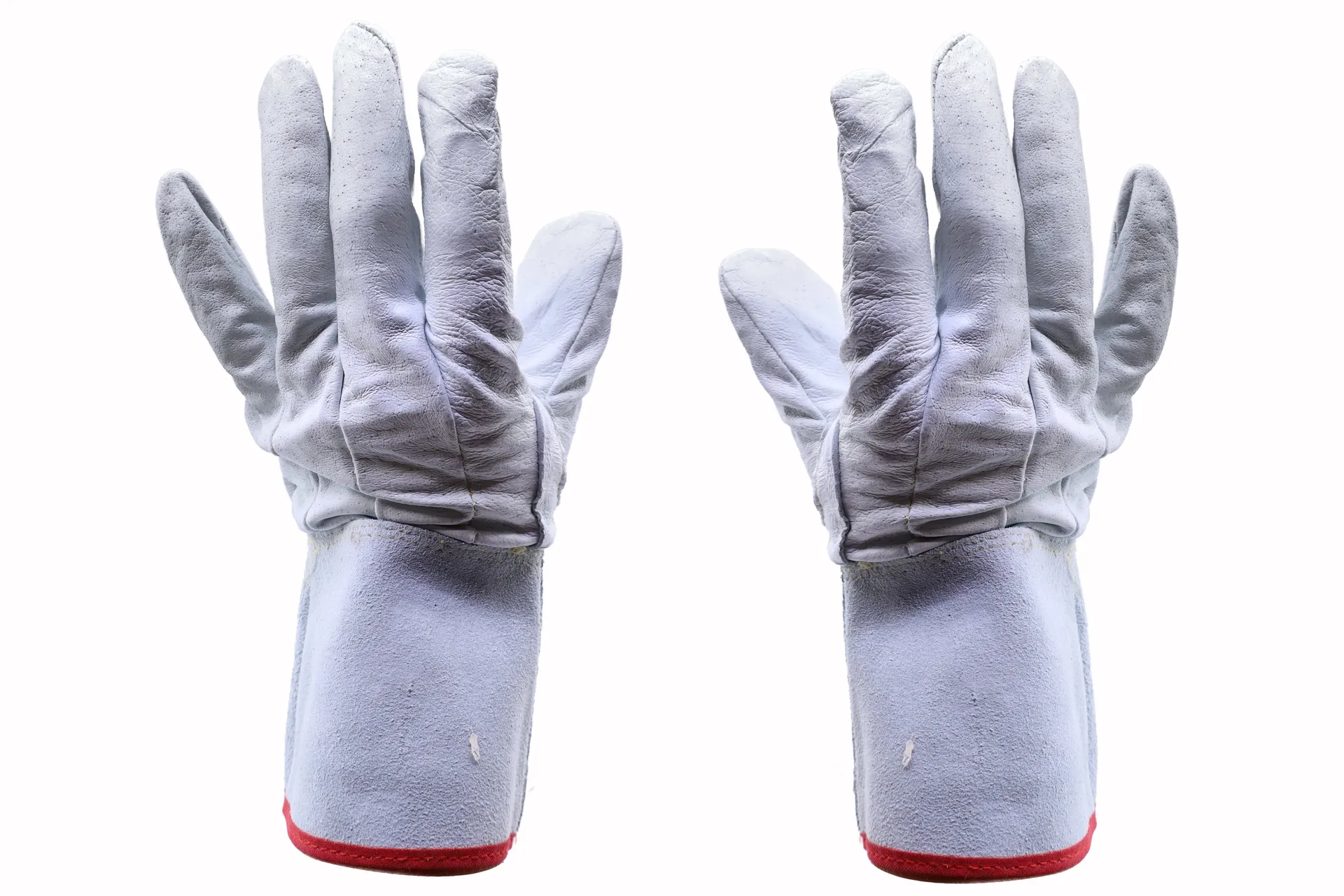 Gloves,Leather,For Welder,Size Small