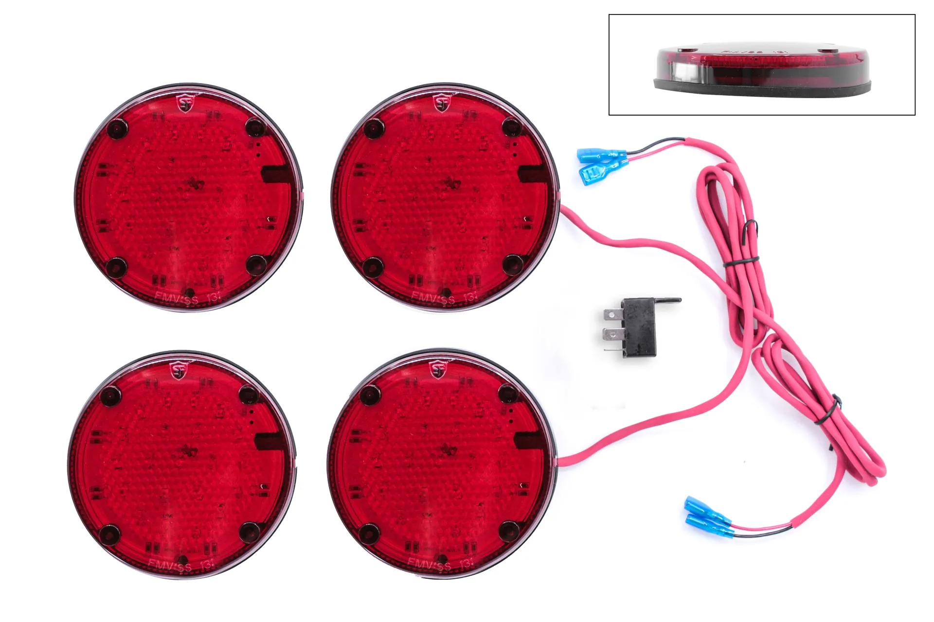 Kit, Retro, Elec, S/A, LED, Low-Profile, Strobing