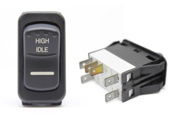 Switch,Rocker,Ngr,High Idle,Off-Mom