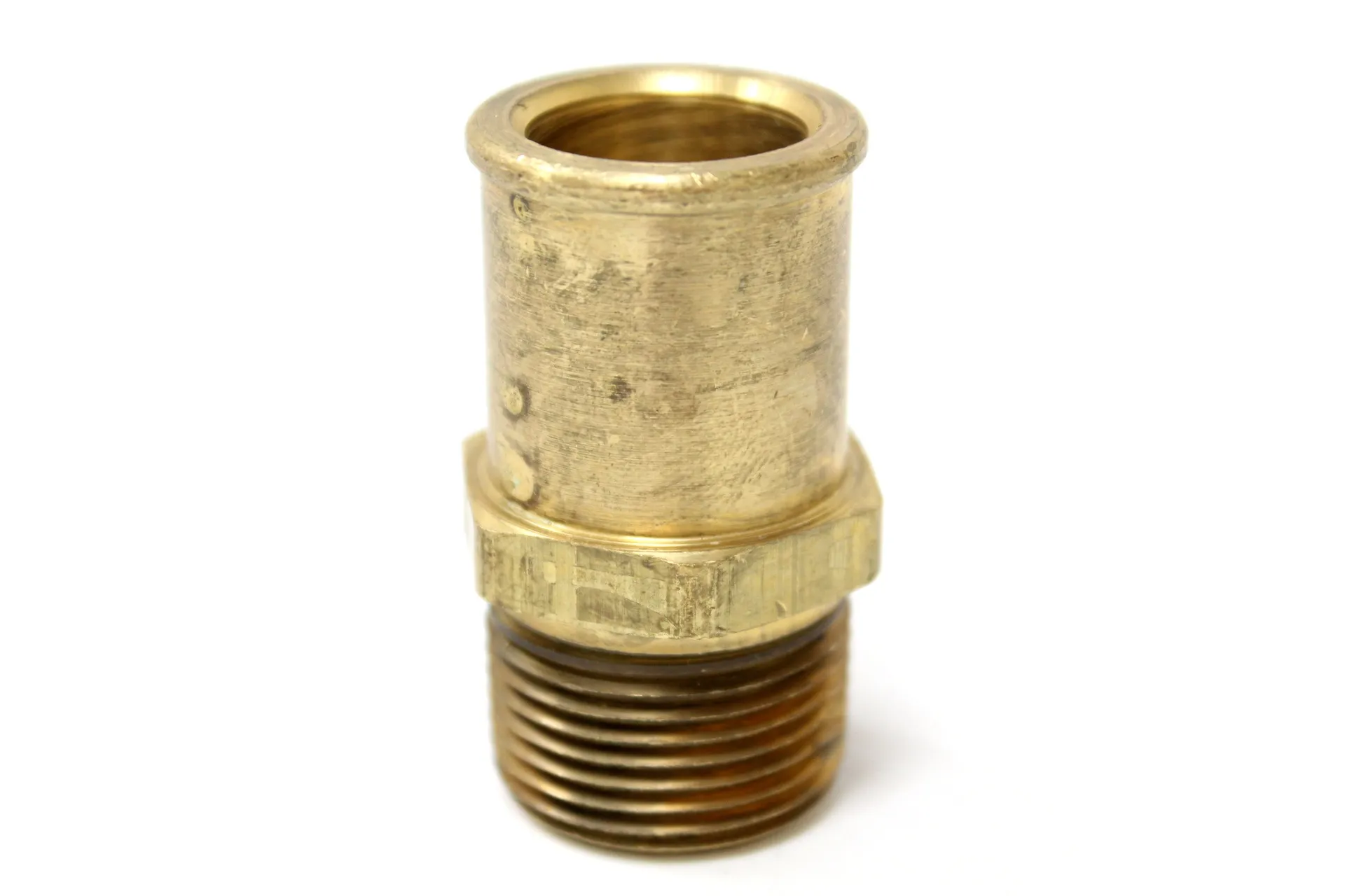 Adaptor Htr 3/4 Pipe X 1 Hose Yel Zinc